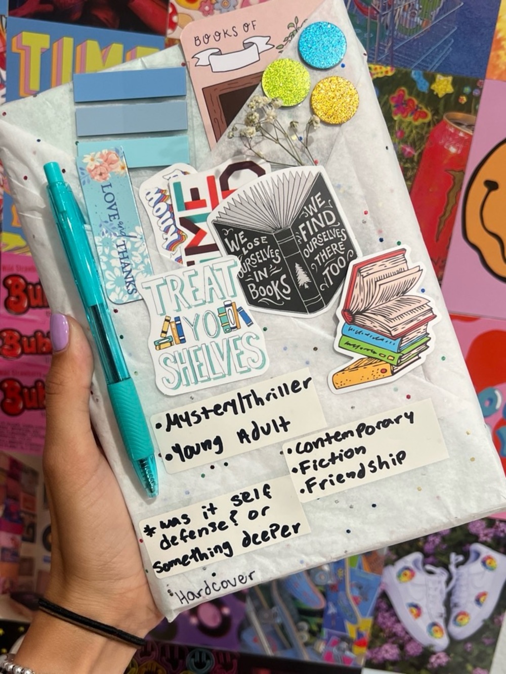 Blind date with a book: genre: thriller